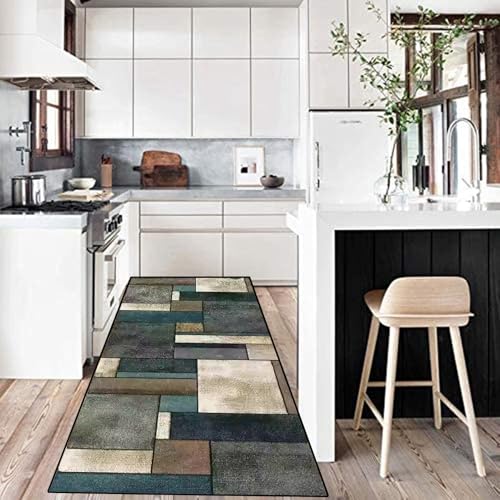 Alfombra antideslizante lavable para puerta de cocina y baño 4