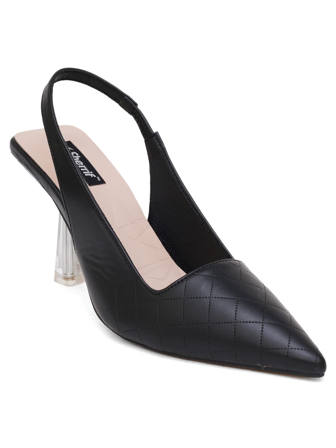 SHERRIF Womens Black Stiletto Sandals (41 EU) (B0BSV3Q8M2) Amazon Price History, Amazon Price Tracker