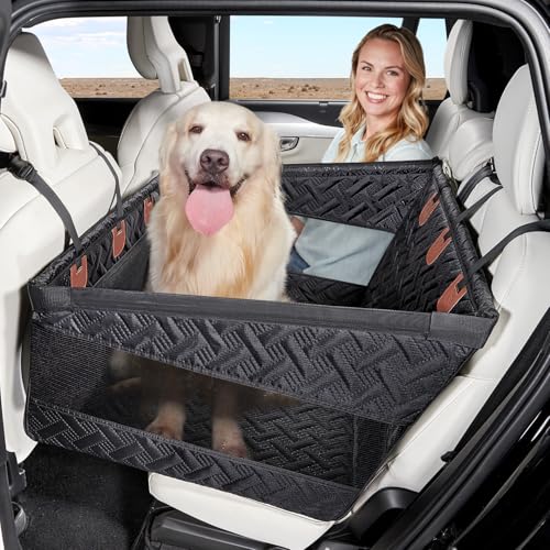YJGF Large Dog Car Seat Large Size Dog,Pet Car Seat Cover for Back Seat Extende,Pet Booster - image 8