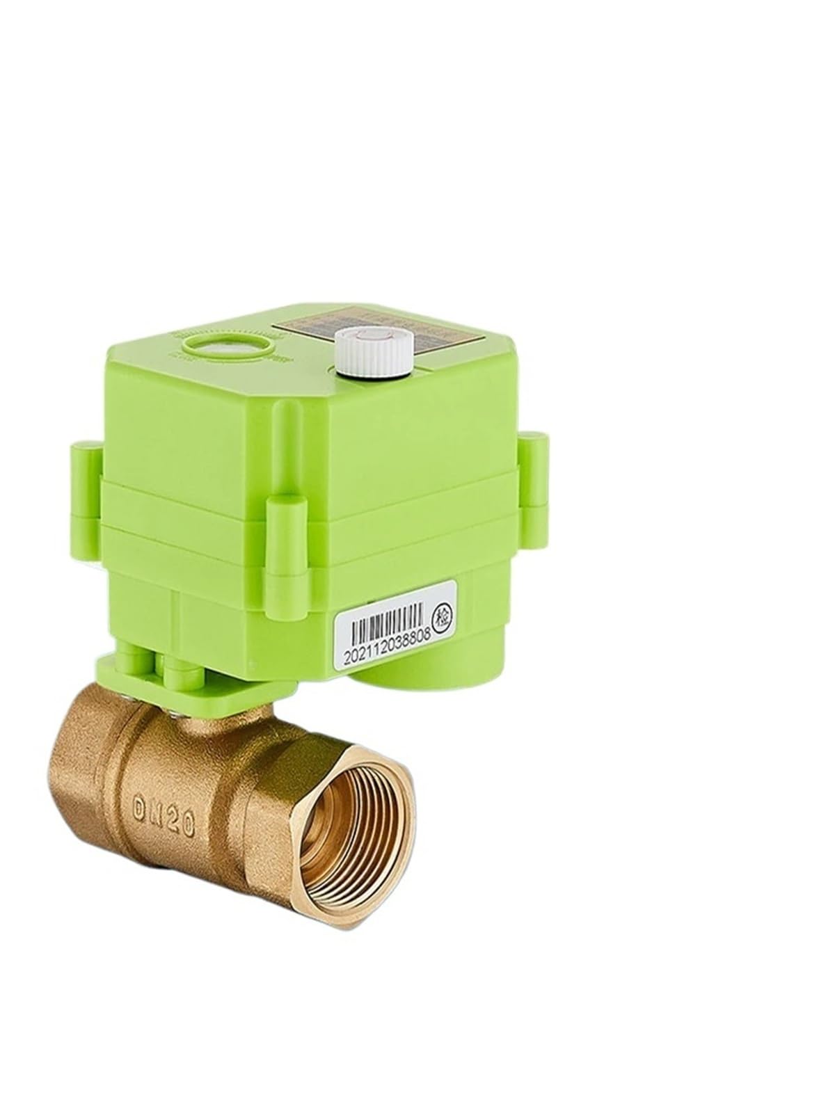 Vanne à boisseau sphérique électrique pour automatiser l'arrosage et le chauffage