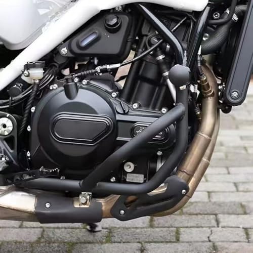 Pare-choc Benelli Leoncino 500 en acier haute densité noir