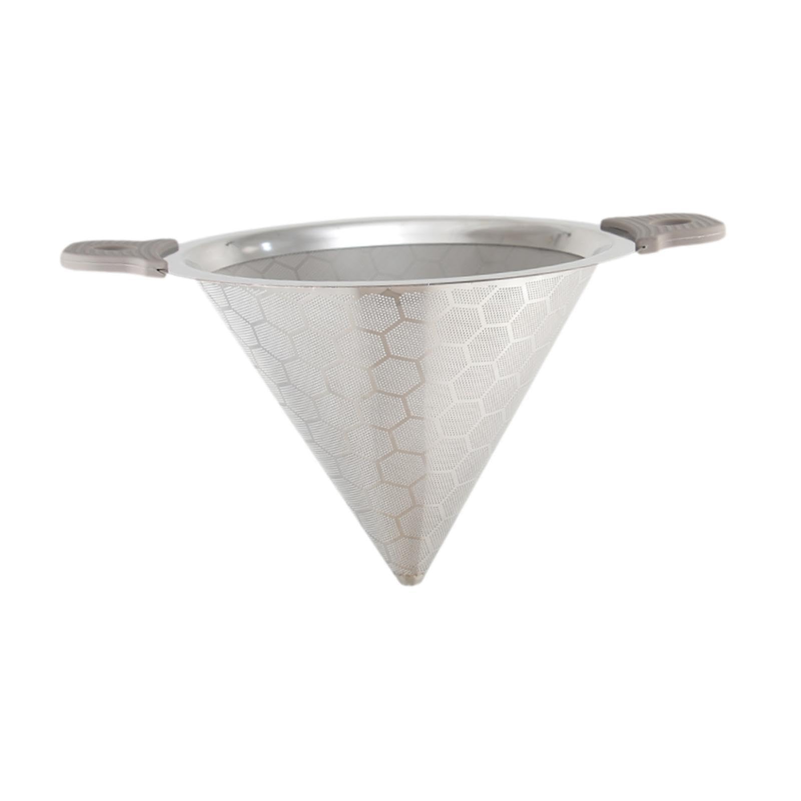 Accesorios para Café, Portavasos con Filtro de Café, Doble Asa, Multifuncional