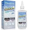Wansiven Mould Remover, Washing Machine Mould Remover Gel, Effectively Removes Black Mold for Bathroom, Toilet, Washing Machine rubber, Kitchen Sink, Tile Stain 140g