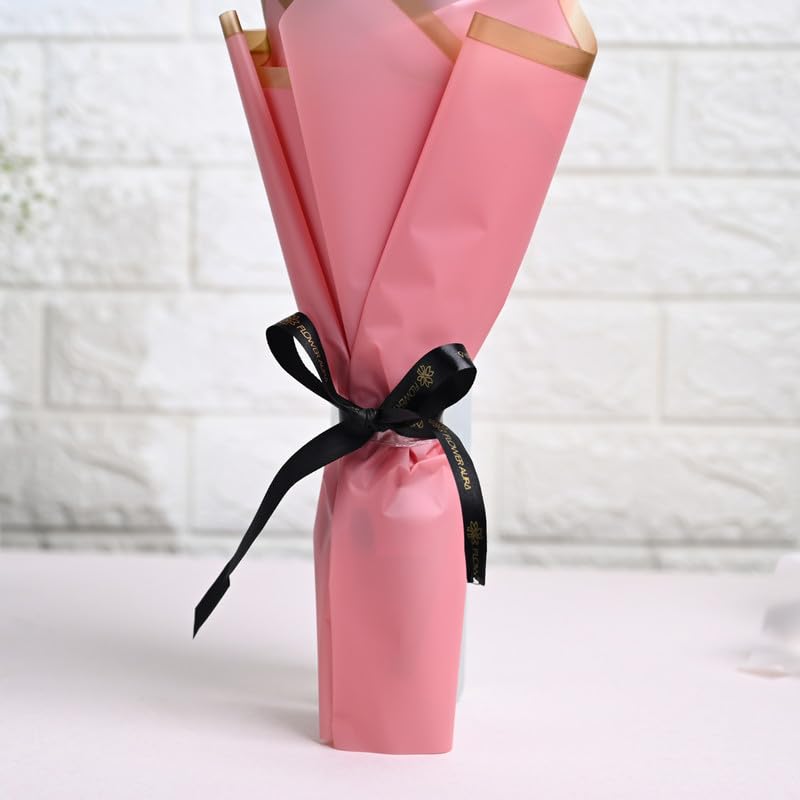 FlowerAura Love Combo Bouquet of 3 Pink Roses & 5 Chocolates For Birthday & Anniversary Gift, Valentine Day Gift, Mother's Day Gift & Gift for Boyfriend, Girlfriend, Husband & Wife (Same Day Delivery) 6 51dWK7e0iCL
