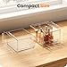 A-LuGei 【𝟮𝗣𝗖𝗦】 Acrylic Stackable Storage Drawers, 7.5