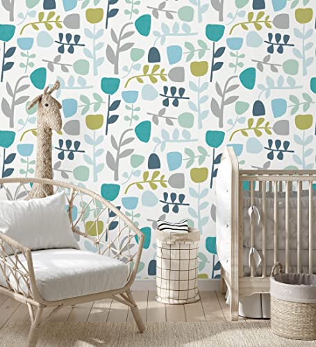 Papier peint fleurs vinyle GAULAN 682073 rénovation mur facile