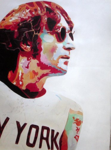 John Lennon Beatles Peinture à l’huile, 28 x 16, non pas d’une impression, giclée ou Poster. peinte à la main. Cadrage disponibles, veuillez nous envoyer un e-mail pour plus de détails. - Les Beatles, Paul McCartney, John Lennon, RIngo Starr, George Harrison John Lennon Beatles Peinture à l'huile, 28 x 16, non pas d'une impression, giclée ou Poster. peinte à la main. Cadrage disponibles, veuillez nous envoyer un e-mail pour plus de détails. – Image 4