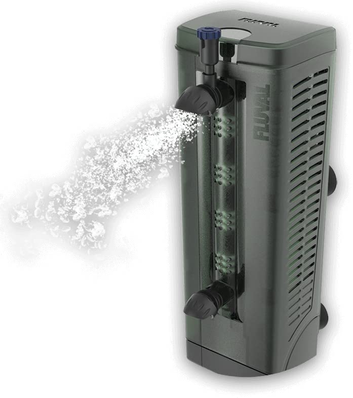 Acuario de 125 litros con luz LED programable por Bluetooth Fluval Roma roble 7