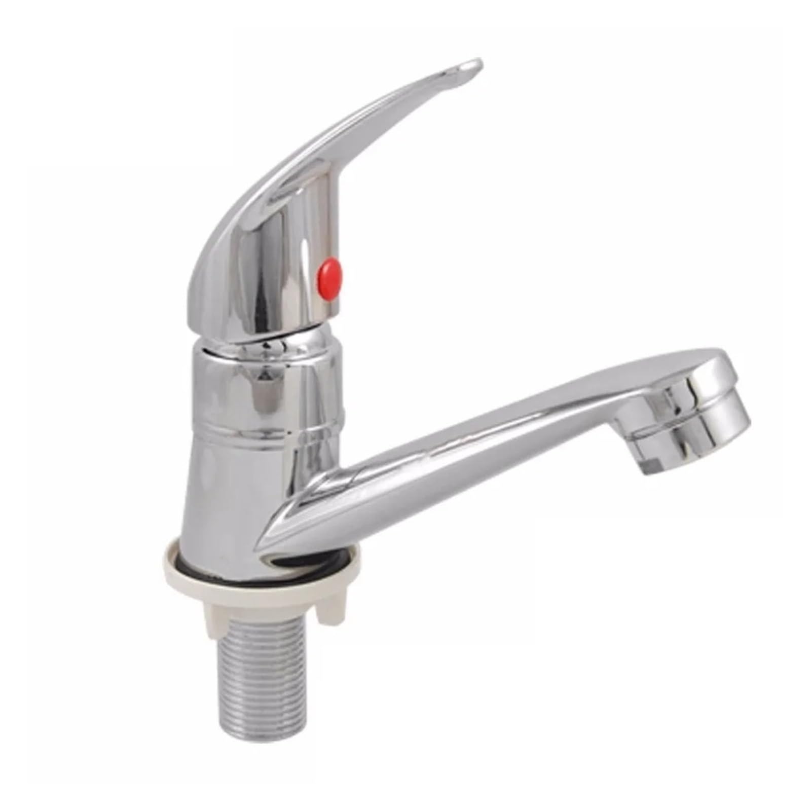 Grifo de cocina monomando con caño giratorio y ahorro de agua para lavabo