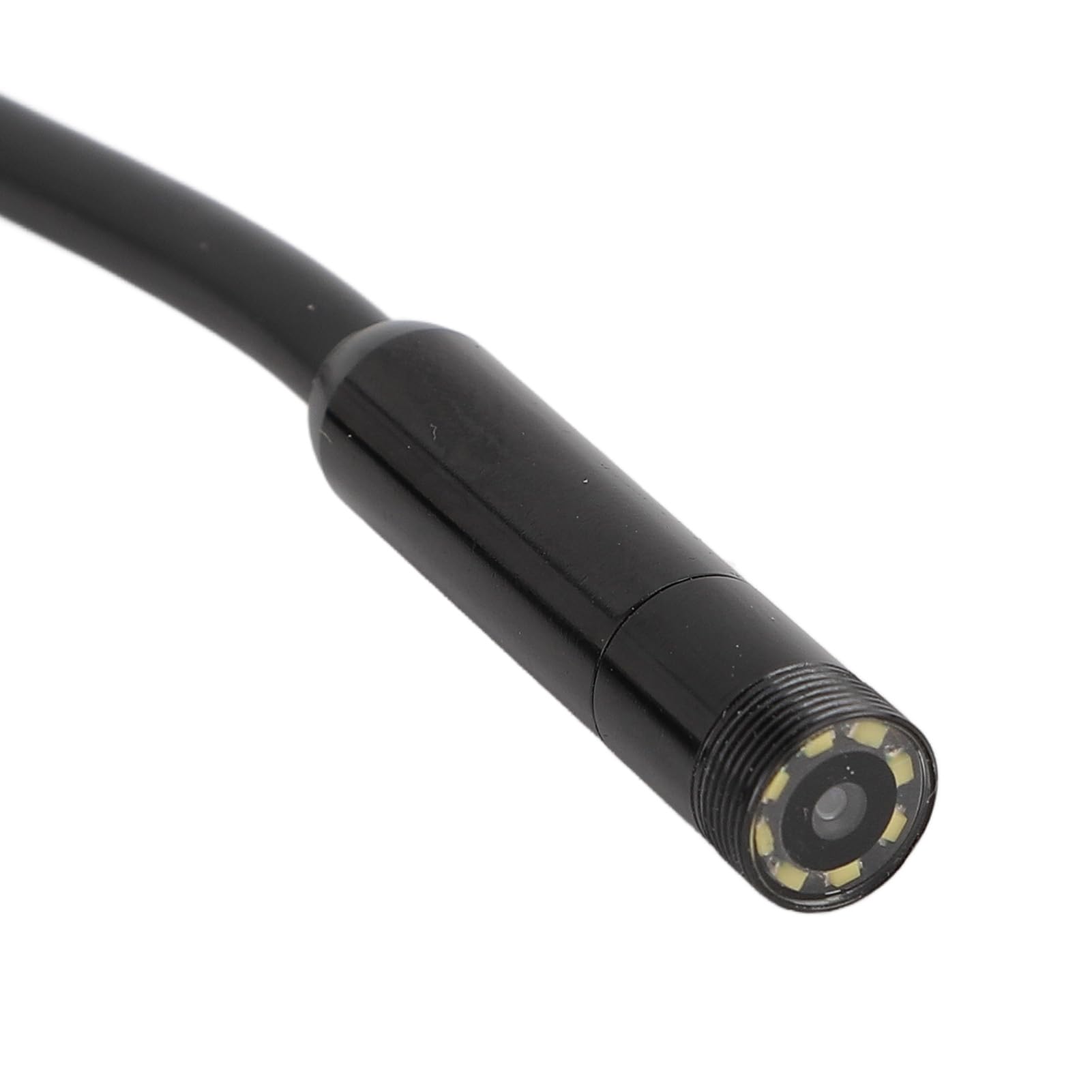 Cocoarm Endoskopkamera, PVC-Endoskop-Inspektionskamera, 8 Mm, 1200P HD mit 8 LED-Leuchten, IP68-Sonde, 70-Grad-Ansicht, für Rohr, Auto, Motor, Abfluss, Sanitär, HVAC, Zuhause, Heimwerker