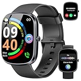 Dyurwa IA Reloj Inteligente Hombre Mujer, IA Interactiva Smartwatch con Llamadas Bluetooth, 110+ Modos Deportivos Smart Watch con ChatGPT Salud IA, Pulsómetro/Monitor de Sueño, IP68 Impermeable