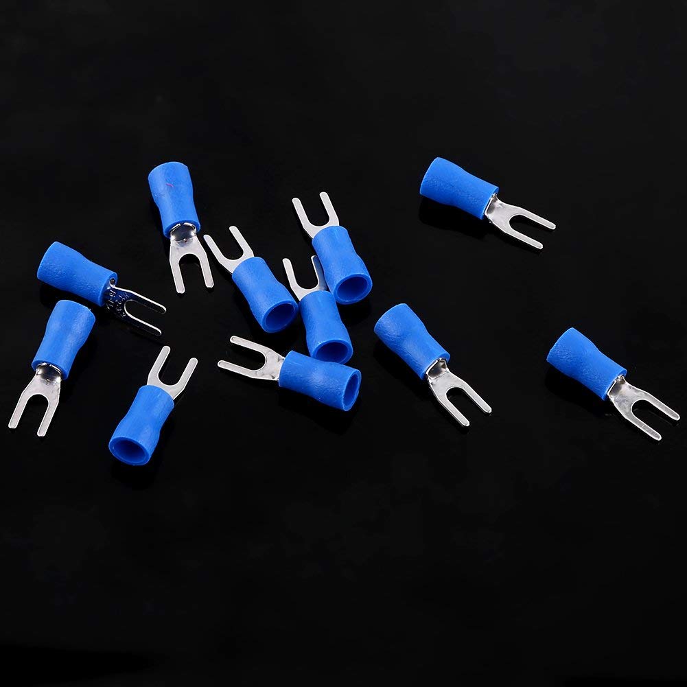 1000 Piece Electrical Wire Terminal Crimp Connector Kit, Assorted Insulated Ring Terminals Set, 24 Types with Storage Case