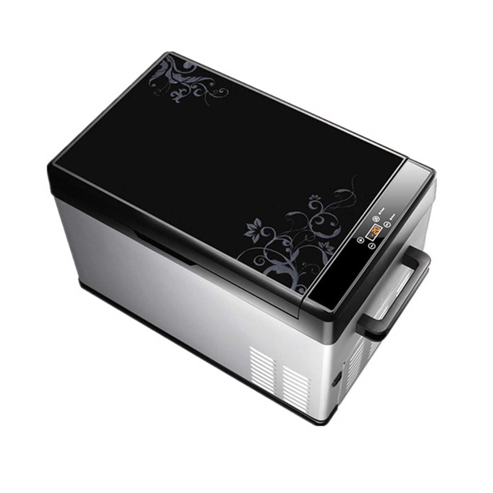 HELOU Frigorifero Congelatore per Auto 25L / 30L / 40L / 50L, Frigorifero Portatile 12v / 24V / Frigo Domestico (-25 ℃), Congelatore Portatile per Veicoli, Campeggio, Viaggio, Camper, Regalo