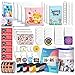 Brother SP-1 Sublimation Printer Starter Bundle with Full Ink Set, 160 Sublimation Transfer Sheets, 50 Blanks, Tape and More