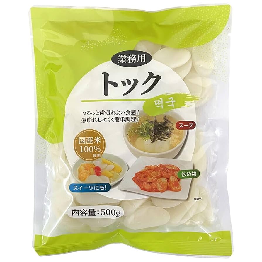CJ FOODSトック　スープ用　韓国餅　500g✖️20p CJ FOODSトック スープ用 韓国餅 500g✖️20p