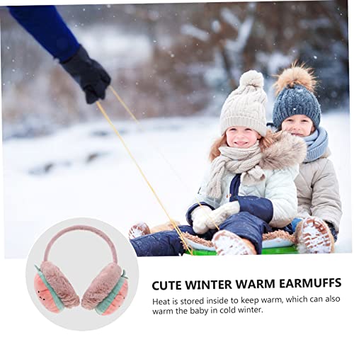 Children's Winter Earmuffs Plush Ear Covers for Boys and Girls Warm Ear Protectors for Cold Weather Headband2