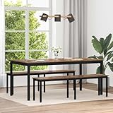 Polyvalente et adaptable. Que ce soit comme table de cuisine centrale pour les repas quotidiens ou comme complément élégant pour des occasions spéciales, cette table complète différents styles d'intérieur. C'est la base idéale pour un ensemble de table à manger et crée une atmosphère accueillante dans votre maison.