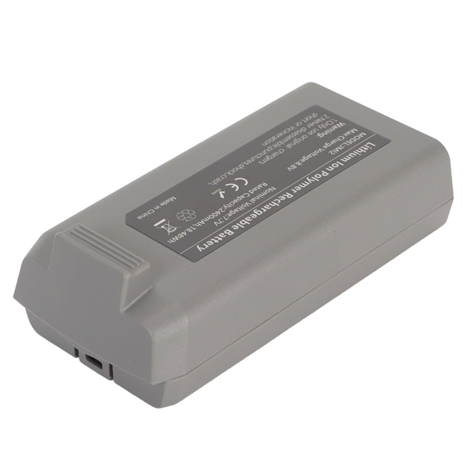 Batteria di Volo Intelligente, Batteria di Ricambio per Drone RC Ricaricabile Leggera e, Protezione Multipla Universale 2400 MAh per Mini SE per Mini 2