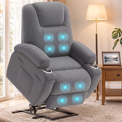 Flamaker Power Lift Recliner with Cup Holders
