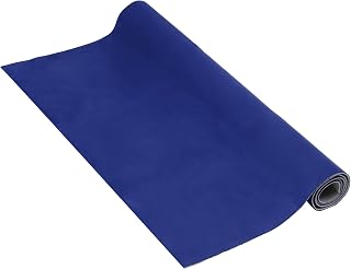 X AUTOHAUX Suede Headliner Fabric 36" x 60" for Car Truck SUV Navy Blue