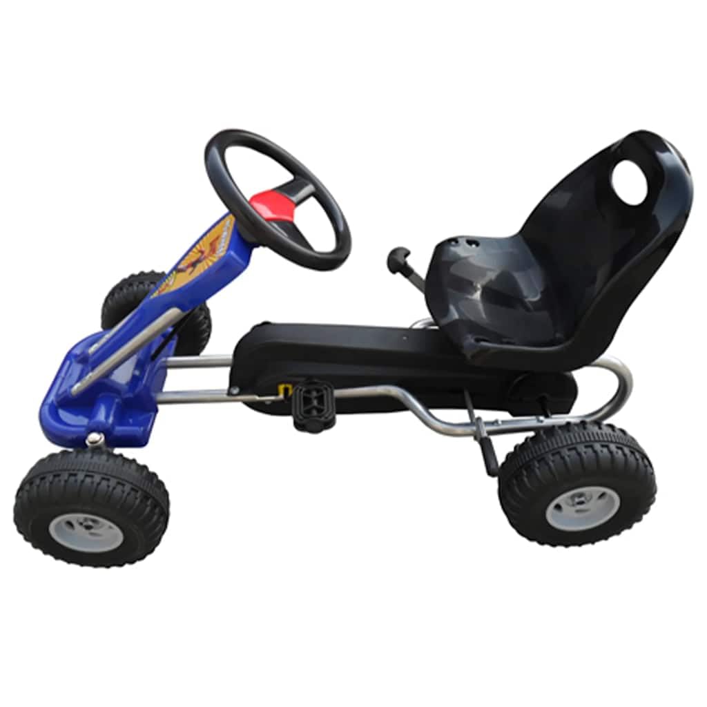 Gokart pojazd dziecięcy z łańcuchem, osią wahadłową i wolnym
