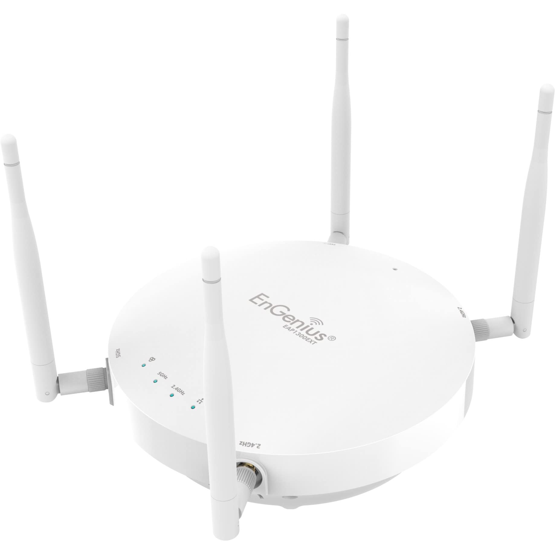 EnGeniusTechnologies Managed Indoor Wireless Access Point Features Quad Core Processors, MU MIMO, High Powered 26dBm, GigaE Port Mounting Kit Included, 12.20in. x 9.10in. x 2.90in.