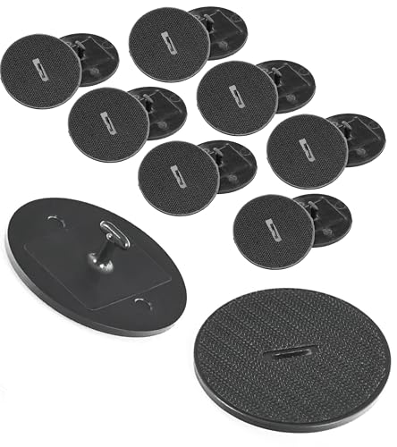 Click&Fit �ԗp�t���A�}�b�g�N���b�v 8�p�b�N BMW 1 3 5 6 7 X3 X4 X5 X6�ɑΉ� Mini Cooper - ���ړI�J�[�y�b�g�Œ胉�E���h�v���X�`�b�N�t�@�X�i�[�N�����v�A�N�Z�T���[ 07149166609�A�u���b�N