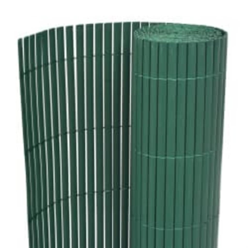 Generico Recinzione da Giardino a Doppio Lato 110x500 cm Verde,Articoli di ferramenta,Barriere e recinzioni,Pannelli per recinzioni-317162