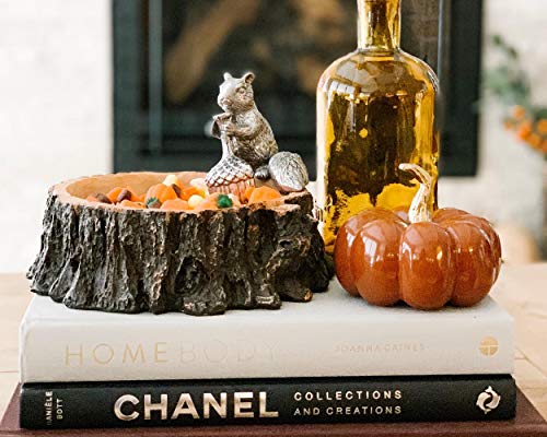 Arthur Court 209L12 Designs Aluminum Standing Squirrel On Log Nut/Candy/Snack Bowl Dish 7 Inch Diameter thumb #6