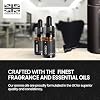 Greed Diffuser Oil | Perfume Scented | 10ml Oil Diffuser Essential Oils | Versatile and Mess-Free | Long-Lasting Essentials for Humidifiers for Spa, Home, and Office by Perfa