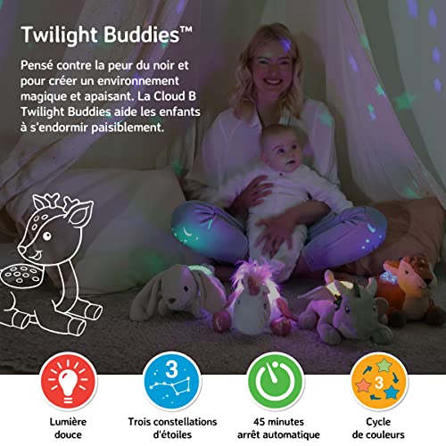 Projecteur d'étoiles veilleuse idée cadeau de naissance original faon