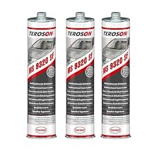 Teroson MS 9320 SF Grey Sprayable Seam Sealer 310ml 10 FL OZ - Automotive Seam Sealer Gray - Seam & Joint Compound for Bare, Primed or Painted Surfaces 3