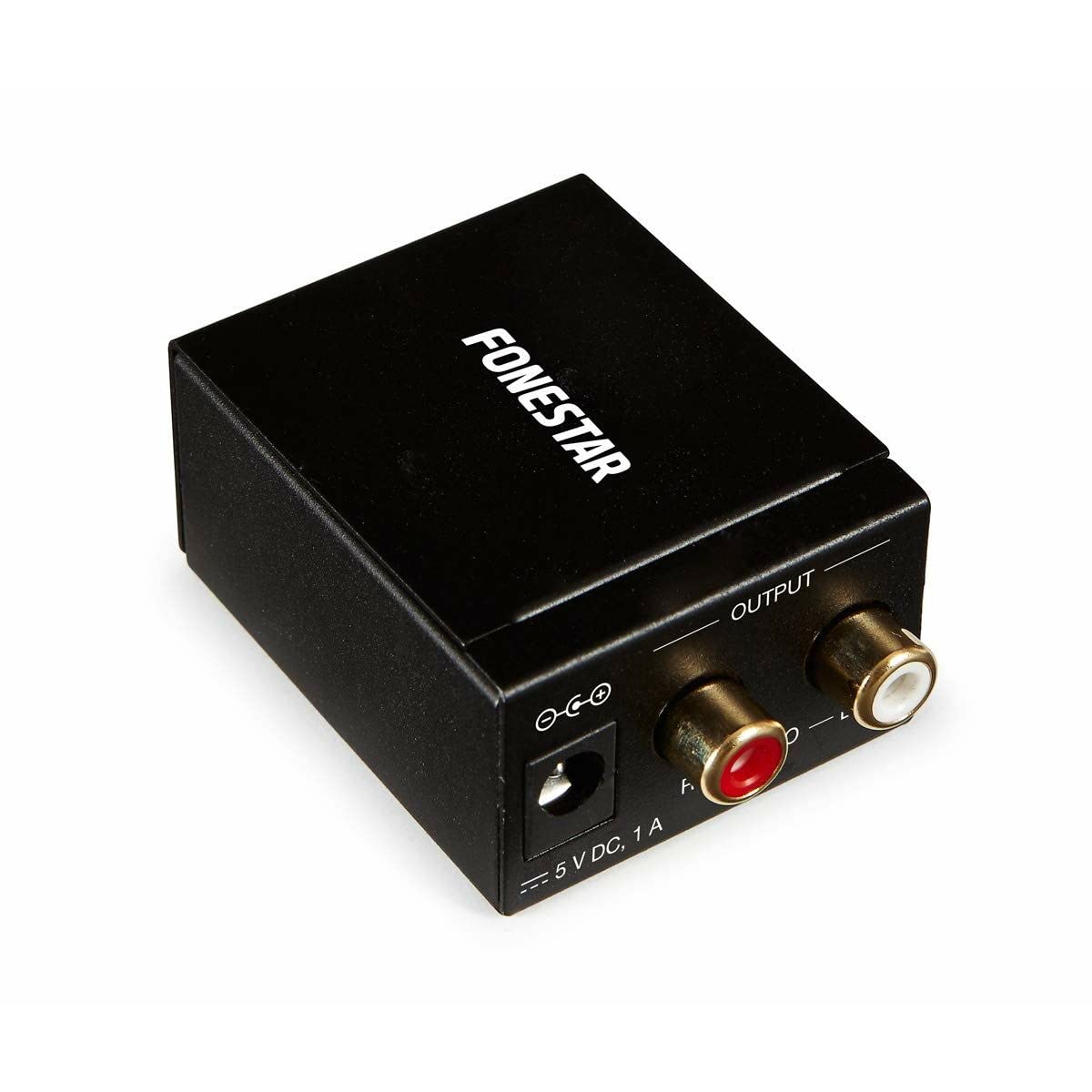 Convertidor de Audio fonestar fo-37da Convierte Audio Digital en Analã“Gico Entrada ã“Ptica spdif/coaxial spdif Salida Audio Estã‰Reo 2X RCA