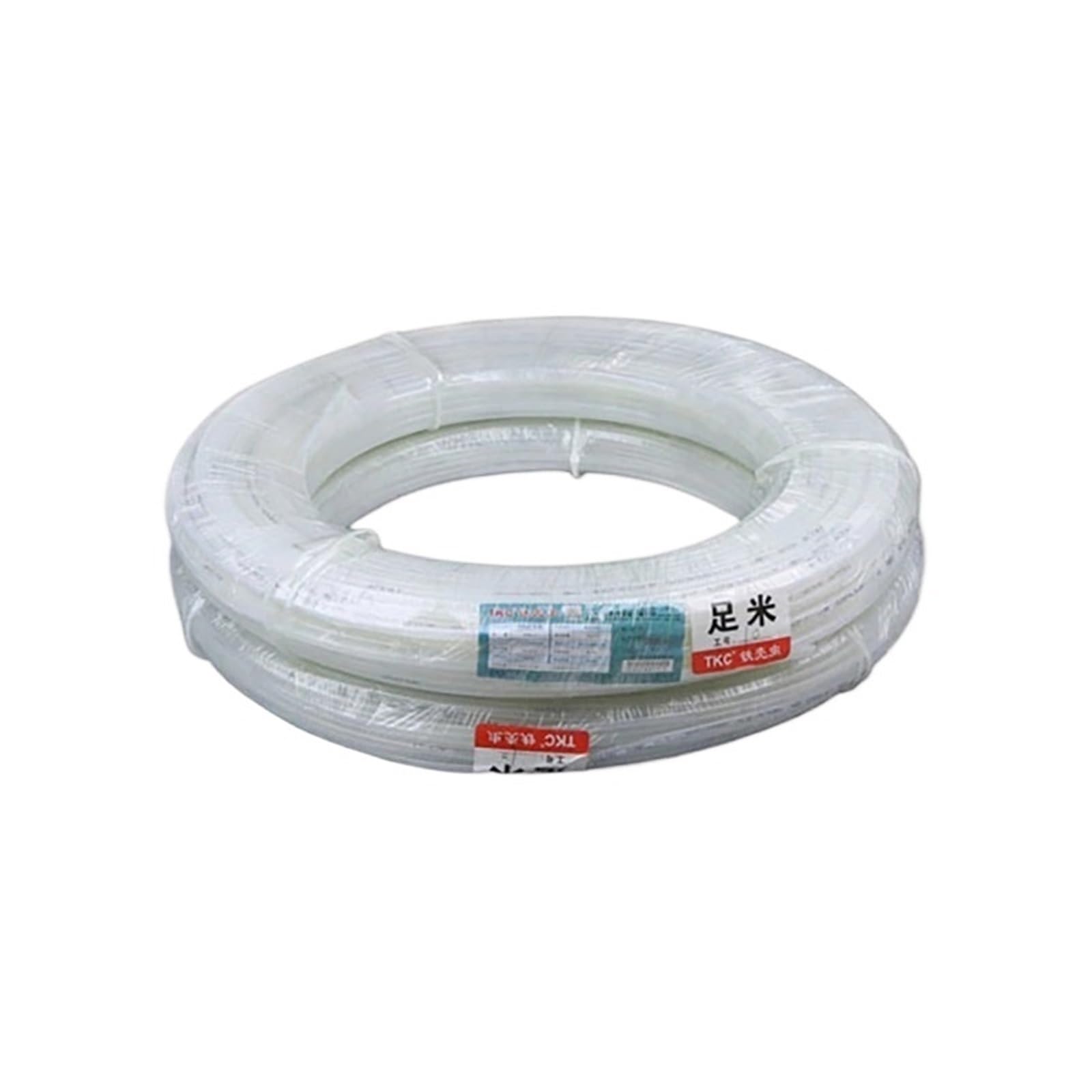 Tubo de Nailon de Alta presión, diámetro 4, 6, 8, 9, 10 y 12 mm, for compresor de Aire neumático, Manguera de compresor de Aceite de Poliamida rígida y Lisa.(PA10X7.5 10M)