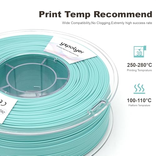 Image of ASA Filament 1.75mm Mint Green 1KG, High-Speed Printing UV & Weather & Heat Resistant 3D Printer Filament, Low Odor, AMS Compatible, Easy to Print with Default ASA Settings