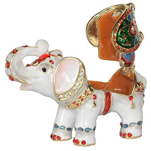 Boîte de rangement éléphant et sculptures animaux de table design