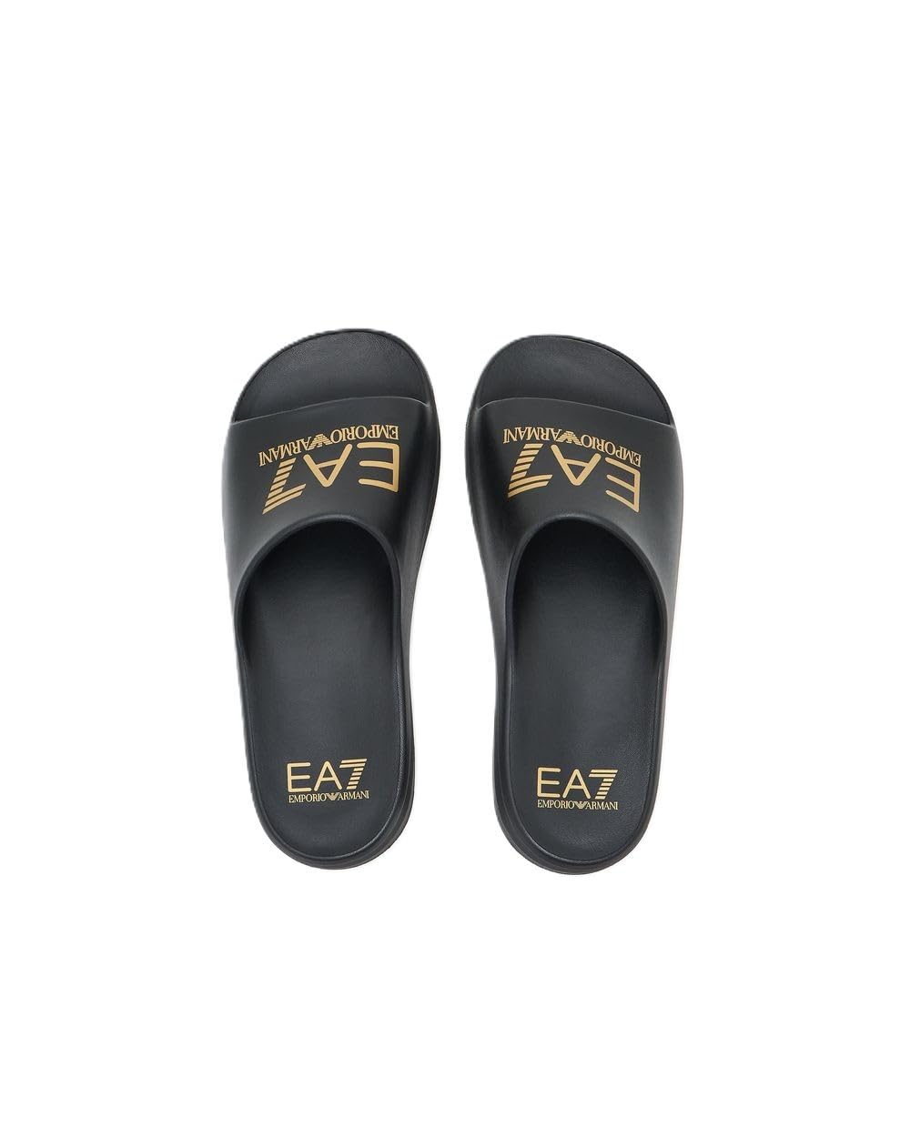 EA7 Slipper uomo Emporio Armani black/gold US26EA12 7X000356 AF18618 MC021