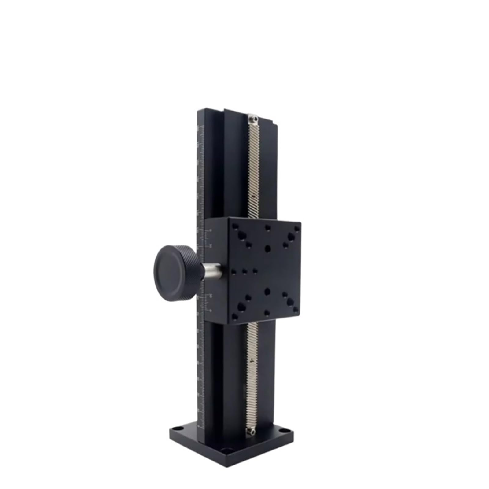 WNVXJGNSO Z Axis Dovetail Groove Linear Long Stroke Fine Tuning Sliding Table LWZ60 Manual Displacement Trimming Platform(300mm)