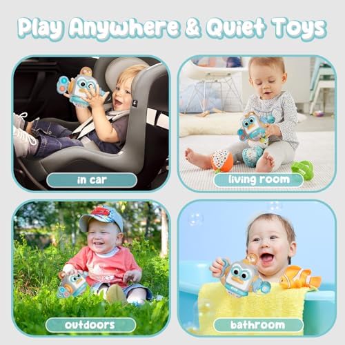 OSIMILY Busy Cube for 1 Year Old Toys| Montessori Toys for 1 Year Old,Sensory Toys for Toddlers 1-3,Learning Fine Motor Skills Toys,Birthday Gift for Baby Aged 6, 9, 10, 12, 18 Months — view 3
