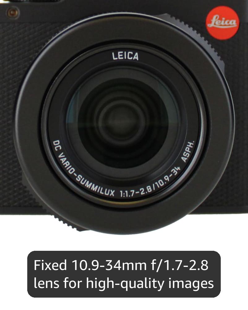 Leica D-Lux 8 Digital Camera (Black) 19191