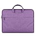 Laptop Tasche Aktentasche Tragetasche Ultrabook Stoßfestes Schutzhülle Kompatibel 15 Zoll MacBook Pro,12 Zoll,Lila