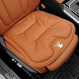 QYPLKJHG Coussin de Siège de Voiture pour Peugeot 3008 2024, Coussin Siege Voiture Coussin de Voiture Conducteur Coussin Voiture Siege Coussin Ergonomique pour Siège de Voiture,Orange