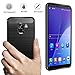 Dretal Galaxy J6 2018 Case, Carbon Fiber Shock Resistant Brushed Texture Soft TPU Phone case Anti-Fingerprint Flexible Full-Body Protective Cover for Samsung Galaxy J6 2018 (Black)