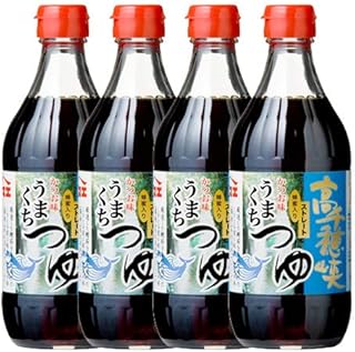 ヤマエ 高千穂峡つゆ かつお味うまくち 500ml×4本 ヤマエ食品 めんつゆ 宮崎県