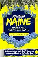 FORAGING MAINE EDIBLE AND MEDICINAL PLANTS: An Ultimate Guide to Easily Identify, Harvest, and Use the Natural Bounty of The Pine Tree State B0DFX1BT36 Book Cover