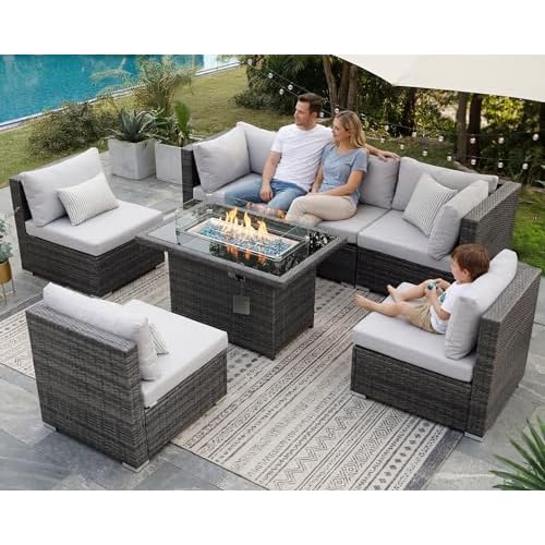 NICESOUL Luxury Outdoor Patio Furniture Set