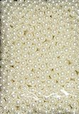 Max 10 mm Pearls loose beads vase filler Ivory (2 lb)