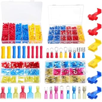 Ancor 12-10 Gauge - #10 Heat Shrink Spade Terminals - 100-Pack - 315399 Anchor E - Foto 7