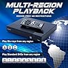 Region Free Blu-ray Player Compatible with Sony BDP-S1700 Multi Region Code Free | Blu-ray Regions A, B, C | DVD Regions 0-8 with Dynastar 6FT HDMI Bundle