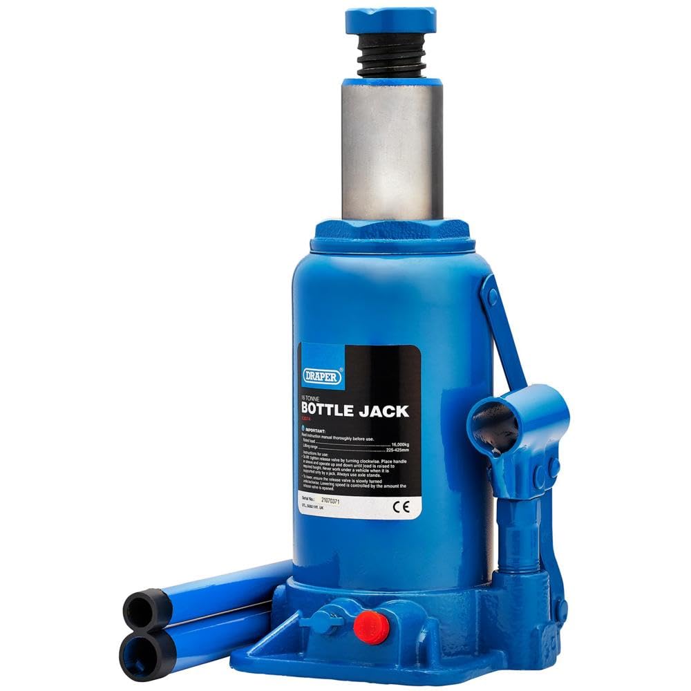 Draper 13074 Gato hidráulico para botella (16 toneladas)